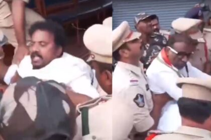 Big Congress leaders of Andhra Pradesh detained - India TV Hindi