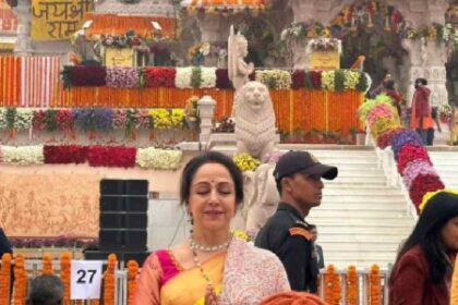 Hema Malini again reached Ayodhya, said - Lakhs of people got employment after the temple, danced in the inauguration also