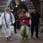 PM Modi offered prayers at Meenakshi Amman temple in Madurai;  View photos - India TV Hindi