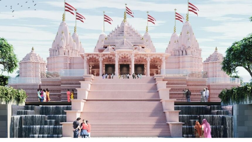 The first Hindu temple in Abu Dhabi will be inaugurated on February 14, know how many people will be present - India TV Hindi