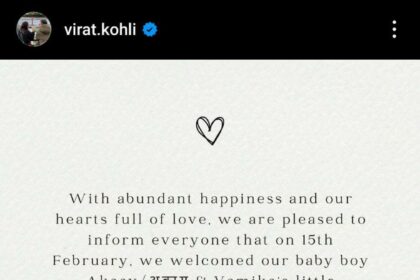 Virat-Anushka became parents for the second time, gave birth to a baby boy, know what the name of the boy is?