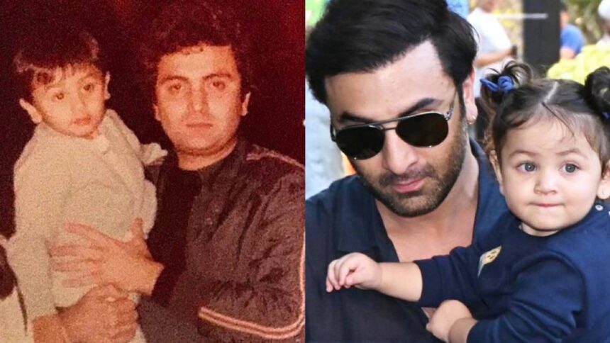 Who is this child seen in Rishi's lap, being compared with Ranbir's daughter Raha - India TV Hindi