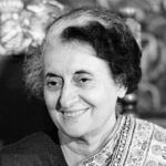 With whom did Indira Gandhi love before Firoz, with whom did she become close after separation?