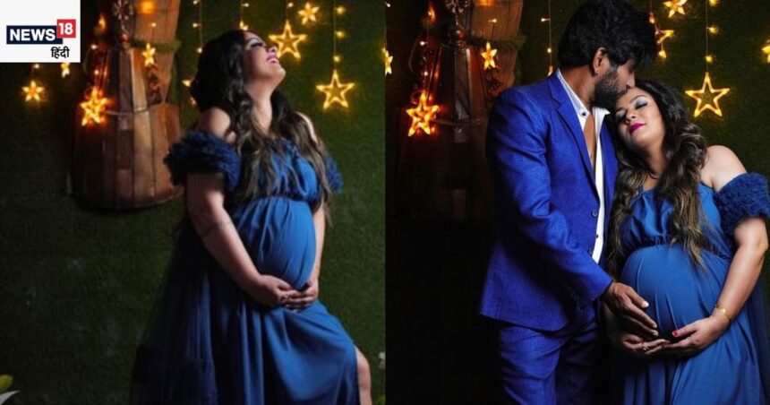 39 year old famous hero's second wife is pregnant, pictures of baby bump surfaced, he will become a father before Ranveer Singh!