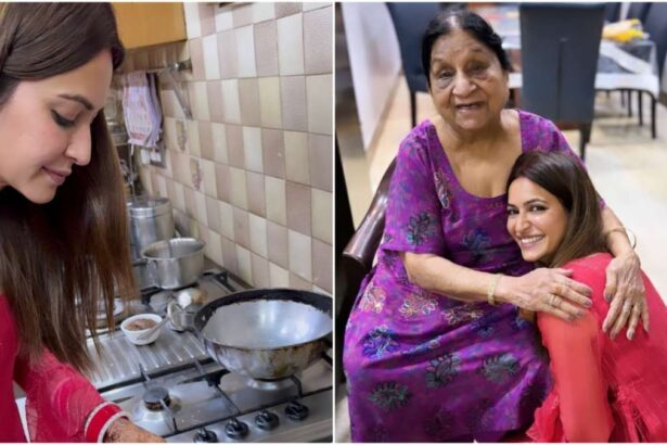 After marriage, Kriti Kharbanda performed the first kitchen ritual at her in-laws' house - India TV Hindi