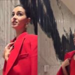 Ananya Pandey and Farah Khan were seen twinning in red dress, shared video on Instagram