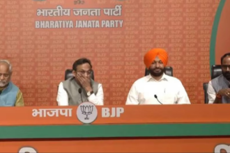 Another big blow to Congress in Punjab, grandson of former CM Beant Singh and Ludhiana MP Ravneet Singh Bittu joins BJP.