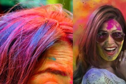 Be it curly or straight, protect your hair with the colors of Holi - India TV Hindi
