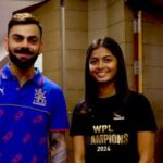 Because of him... the 'Queen' of RCB is overjoyed to meet Virat