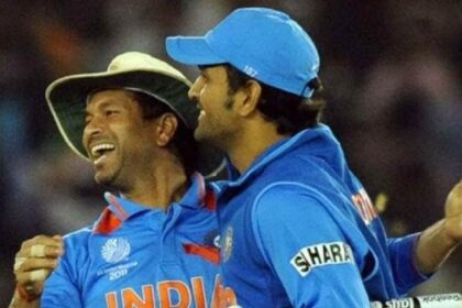 Did Mahendra Singh Dhoni become the captain of Team India because of Sachin?  Tendulkar said- I am the one who told BCCI...
