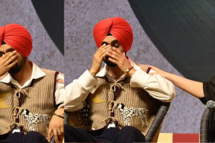 Diljit Dosanjh started crying bitterly on stage, Parineeti Chopra had to pacify him - India TV Hindi