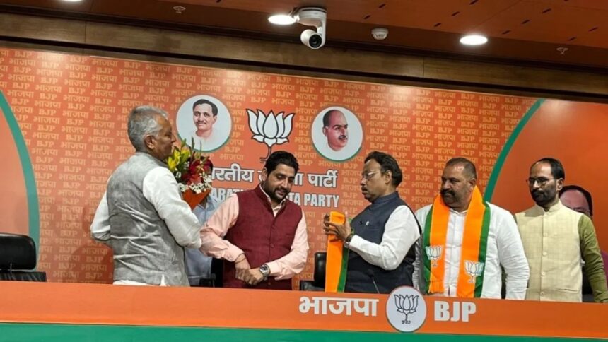 Double Blow to AAP: Double blow to AAP in Punjab, despite getting ticket, MP Sushil Rinku joins BJP along with MLA Sheetal.