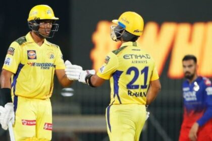 Gaikwad passes the first test of captaincy, CSK beats RCB