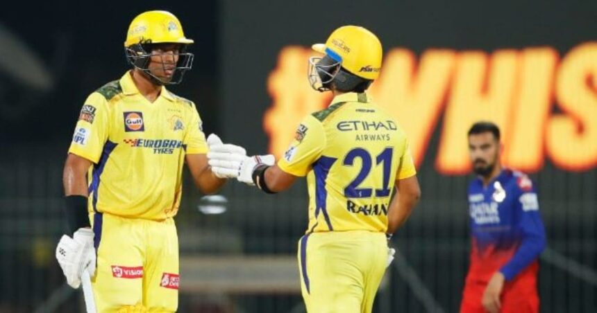 Gaikwad passes the first test of captaincy, CSK beats RCB