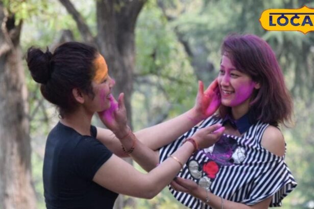 Holi 2024: Follow this trick before playing Holi, color will definitely not stick on your face and hair!