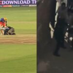IPL 2024: Fan who touched Virat Kohli's feet beaten badly, video goes viral - India TV Hindi