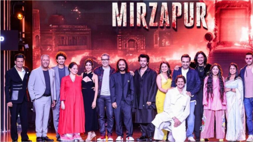 Kaleen Bhaiya is coming with 'Mirzapur 3', the first look of the film created a stir - India TV Hindi