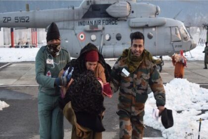 More than 300 people stranded in J&K and Ladakh, lives saved due to bravery of Air Force