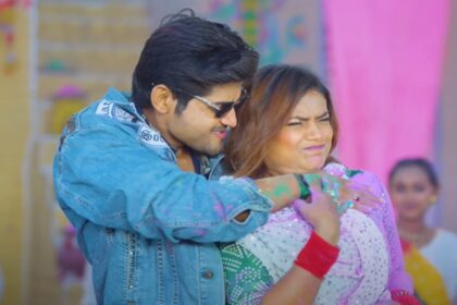New Bhojpuri Holi Song |  Shilpi Raj's new song 'Faraak Pa Abeer' created a stir, Vikas and Neelu Singh were seen dancing in the song.