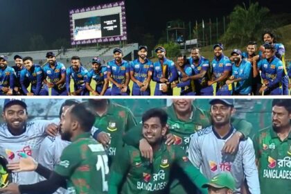 New ruckus between Bangladesh-Sri Lanka teams, revenge for Timed-Out celebration in this style - India TV Hindi