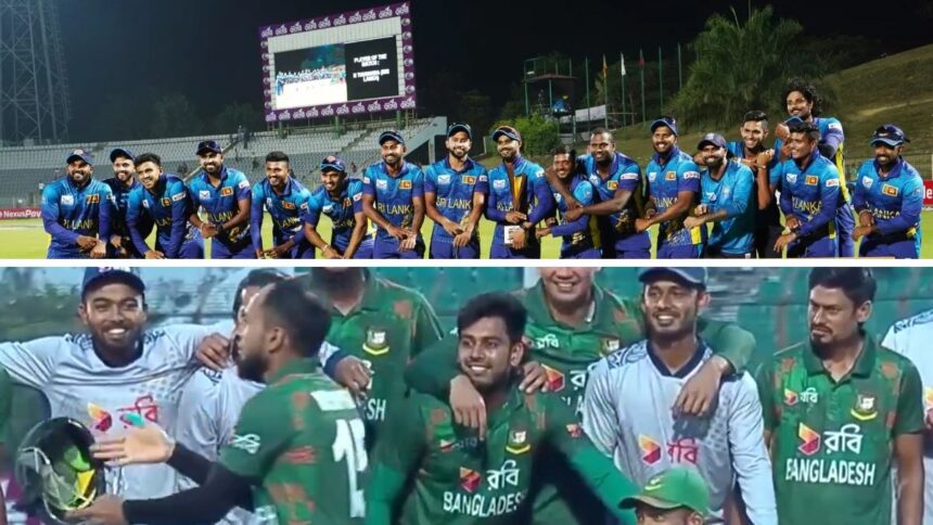 New ruckus between Bangladesh-Sri Lanka teams, revenge for Timed-Out celebration in this style - India TV Hindi