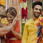 PHOTOS: Kriti-Pulkit completed the turmeric ceremony with multani mitti, showered love on each other in their arms