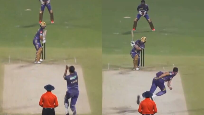 Rinku Singh showed the stars to the most expensive player of IPL 2024 season, hit a skyscraper six in the practice game;  Watch Video - India TV Hindi