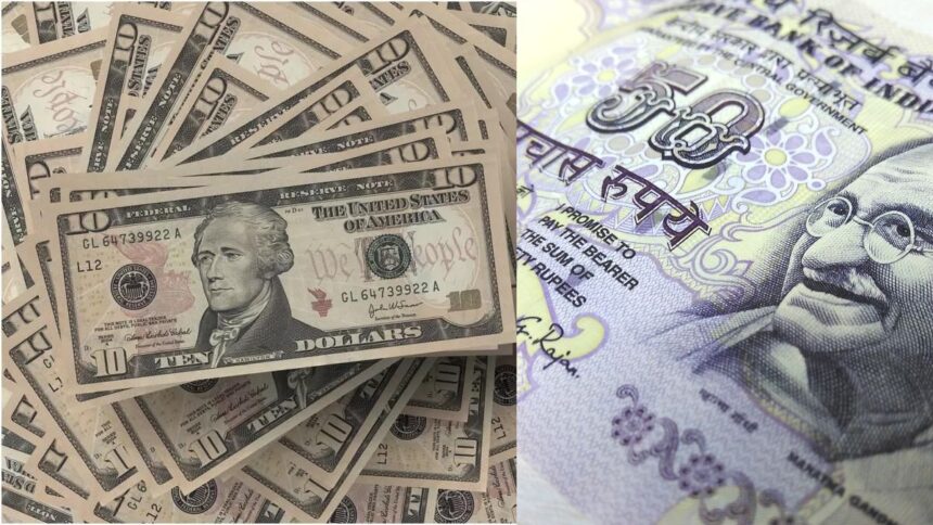 Rupee pales in comparison to the shine of Dollar, falls 48 paise and closes at its lowest ever level - India TV Hindi