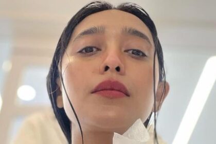 Sayani Gupta's funny style, winning hearts of fans, posted video while taking 'hair spa'