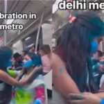 Shameful action of girls in metro, DMRC's statement came, said on viral VIDEO...