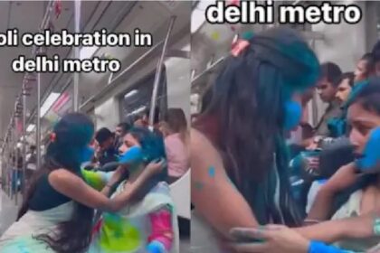 Shameful action of girls in metro, DMRC's statement came, said on viral VIDEO...
