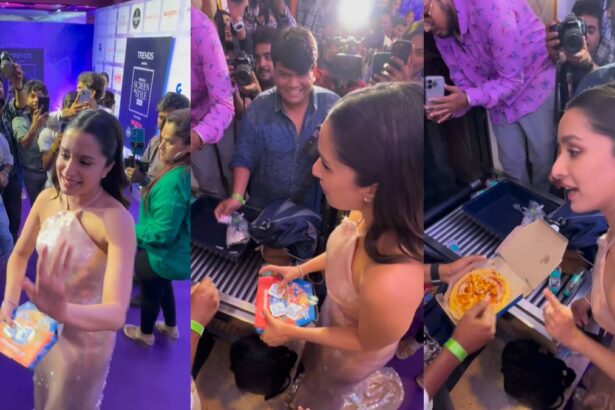 Shraddha Kapoor felt very hungry, started asking for free pizza in the crowd, video goes viral - India TV Hindi