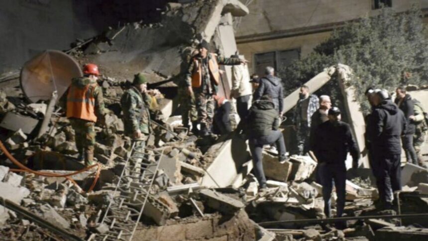 Syria shaken by air strikes, more than a dozen people killed - India TV Hindi