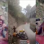 VIDEO: HRTC driver assaulted, family members also shook hands with the young man, people became spectators