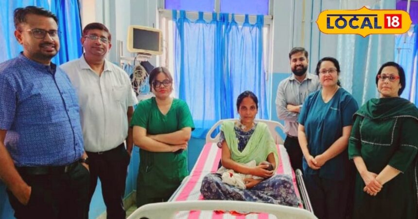 You might have never heard of such a case of pregnancy...only 0.001 percent of such patients occur in the world, the team of these doctors succeeded.
