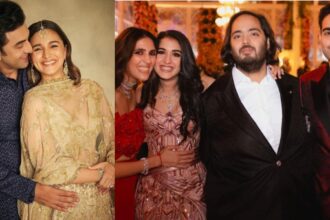 Alia Bhatt-Ranbir Kapoor danced with Akash Ambani-Shloka Mehta, Anant-Radhika became the pre-wedding couple - India TV Hindi