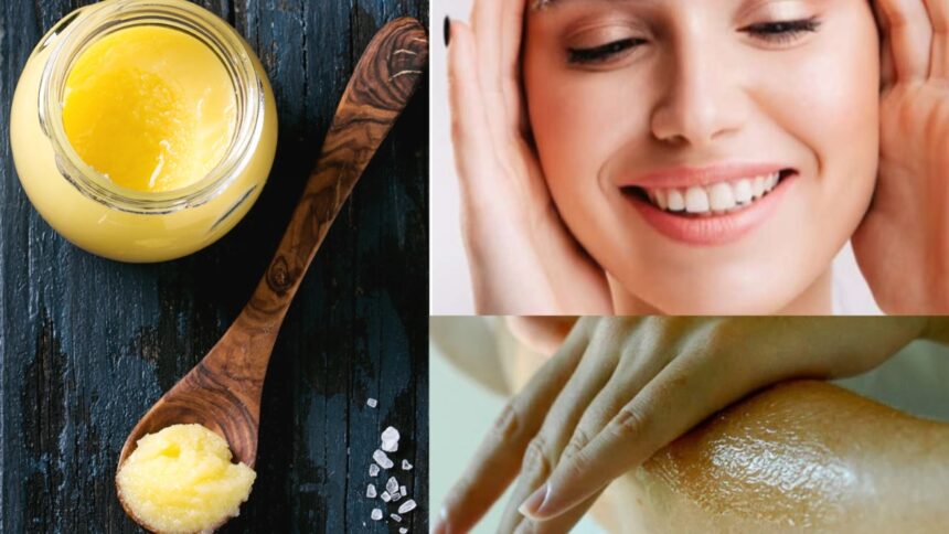 Apply desi ghee on face before sleeping at night, freckles and acne will get rid of - India TV Hindi