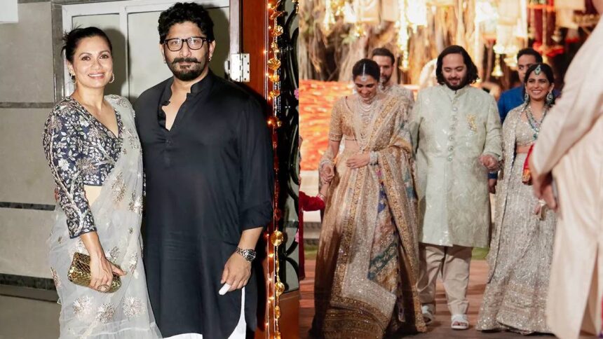 Arshad Warsi's wife got angry after seeing just one photo of Anant Ambani's pre-wedding - India TV Hindi