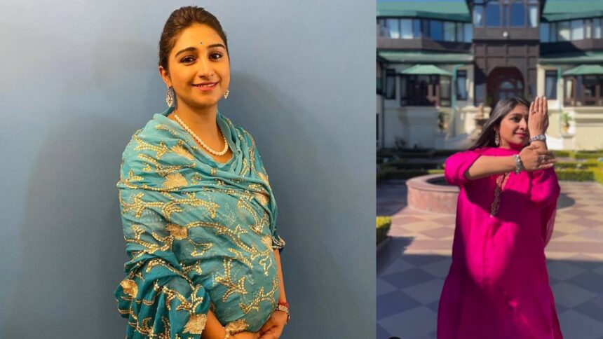 'Yeh Rishta...' fame Mohena Kumari gave good news, did a great dance with baby bump - India TV Hindi