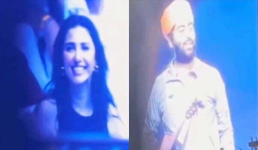 Arijit Singh apologized to Pakistani actress in the concert, know the reason - India TV Hindi