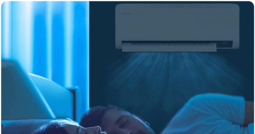 At what speed should you run the AC so that it does not cause any harm? At what speed should you get deep sleep?