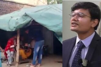 Farmer's son cracked UPSC, celebrated success like this in a dilapidated mud house