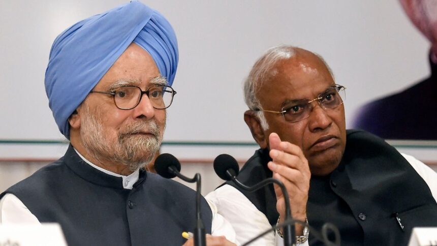 Former PM Manmohan Singh retired from Rajya Sabha, Congress President Kharge wrote an emotional letter - India TV Hindi