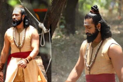 Pictures from the set of Vicky Kaushal's film went viral, fans went crazy after seeing his dashing look, playing the role of Sambhaji Maharaj