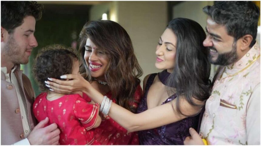 Priyanka Chopra's future sister-in-law seen showering her love on Malti - India TV Hindi