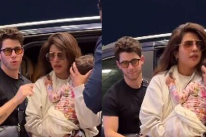 Priyanka Chopra's husband Nick made such a gesture after seeing the paparazzi, video went viral