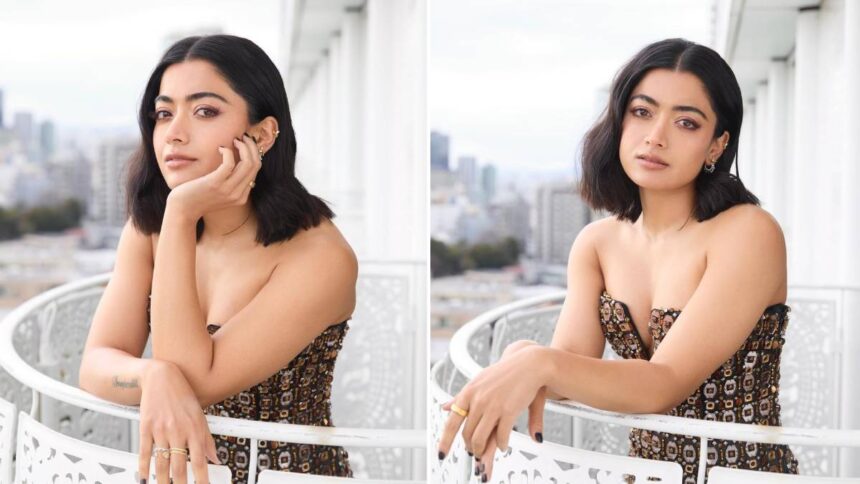 Rashmika showed a glimpse of a special moment while lying on the bed, said - My morning is best with this... - India TV Hindi
