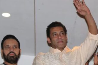 Salman Khan's fans worried after the shooting, crowd gathered outside Bhaijaan's house, video surfaced