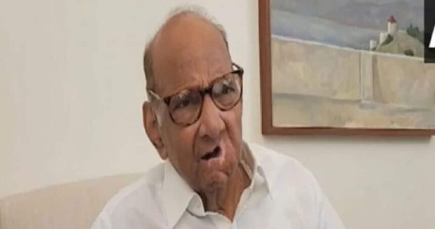 Sharad Pawar was addressing the rally, journalist jumped and hit the mike, police made shocking revelation during his arrest