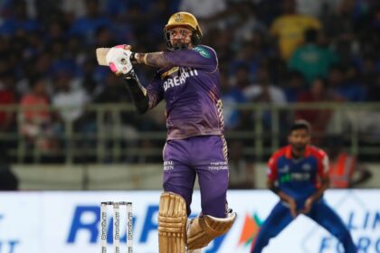 Sunil Narine's explosive batting broke the record of the previous match, KKR achieved big feat in powerplay - India TV Hindi